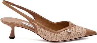 Jimmy Choo London 45 mm Amita pumps - Beige