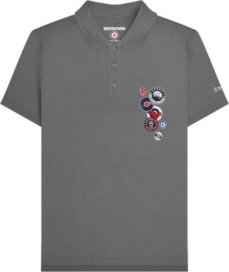 Lambretta Heren Badge Poloshirt (Iron)