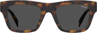 Levi's Grey Square Mens Sunglasses LV 1026/S 005L/IR 52