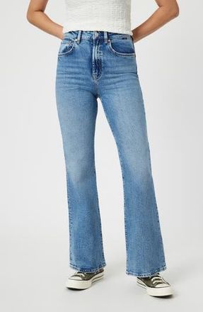 Mavi Los Angeles Straight Leg Jeans in Light Indigo Recycled Blue at Nordstrom Rack, Size 28 32
