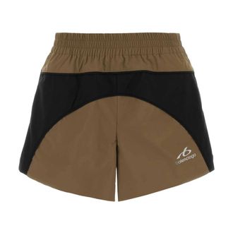 Balenciaga Dames, Korte broeken, Bruin, Maat: S Taf