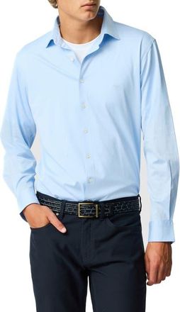 Rodd & Gunn Ascot Park Button-Up Shirt in Sky at Nordstrom, Size Xxx-Large