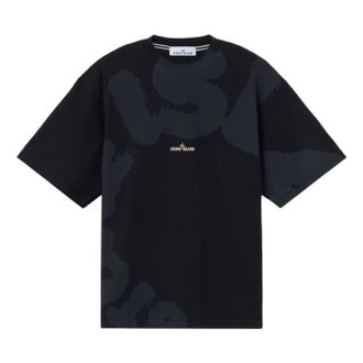 Stone Island 2100002 Whirlwind Type T-Shirt Black L1S152100002S0365V0029