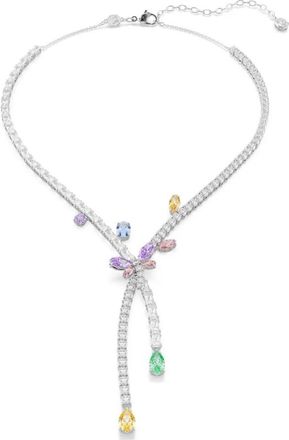 Swarovski Mixed Cuts Dragonfly Y-Necklace - Dames - Kettingen - Veelkleurig - ONE Size - Accessoires