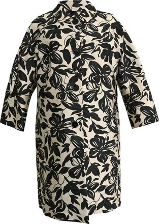 Max Mara S Max Mara Coar in Floral Print Polyester