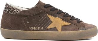 Golden Goose Super-Star - Dames - Sneakers - Bruin - 36 EU - Katoen - Schoenen