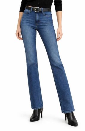 Fidelity Denim Lily High Boot Jeans in St. Tropez at Nordstrom, Size 24 32