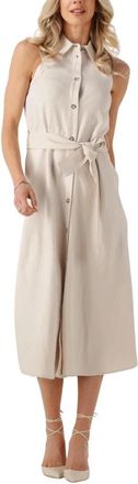 Liu Jo Dames, Jurken, Beige, Maat: 4XS Viscose