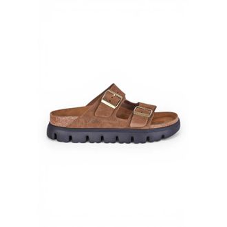Birkenstock Arizona Chunky Narrow Fit - Dames - Sandalen - Bruin - 40 EU - Leer - Schoenen
