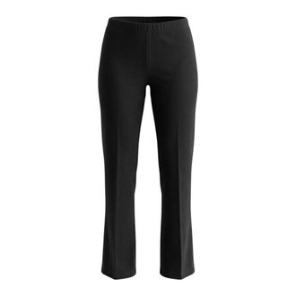 Gran Sasso Pantaloni svasati in maglia - - Trousers - Donna - Nero - S