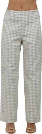 Via Masini 80 Donna, Pantaloni, Bianco, M, new