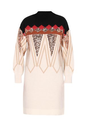 Izia Jurk Dames Rood Veelkleurig