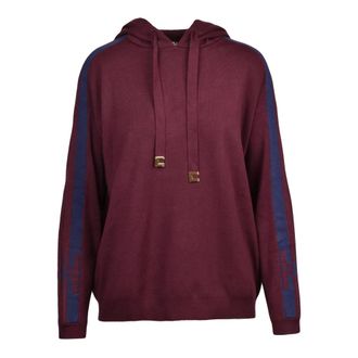 Elisabetta Franchi Knit Hoodie Jumper