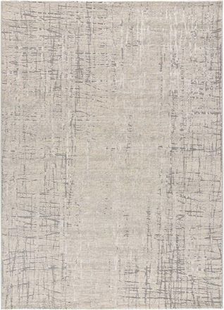 Atticgo Alfombra con relieve abstracta gris/beige 133x190 cm