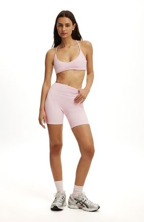 Cotton On Womens Active Ultra Soft Contour Bike Short in Cherry Dream at Nordstrom, Size Xx-Small