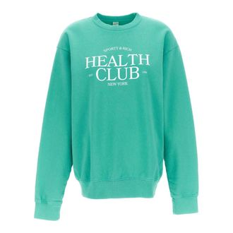 Sporty & Rich Mujer, Sudaderas, Verde, Talla: L