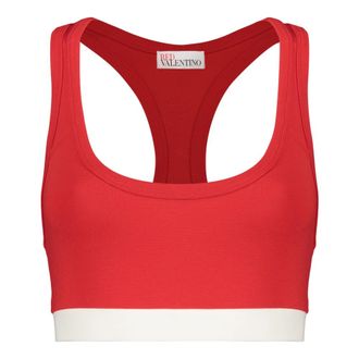 Red Valentino Dames, Sport, Rood, Maat: XS Viscose