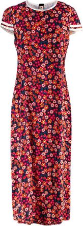 Marni Floral Dress with Cap Sleeves Size XL