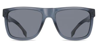 BOSS Boss 1647/S PJP/IR Mens Sunglasses Blue Size 55