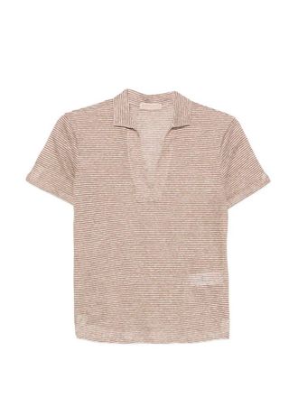 Purotatto Short Sleeve Polo Blouse