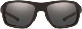 Smith Rebound Elite 62mm Sunglasses in Matte Black /Gray at Nordstrom