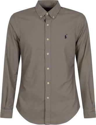 Polo Ralph Lauren Heren, Overhemden, Grijs, Maat: XS