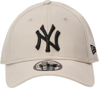 New Era Beige Logo Baseball Hat
