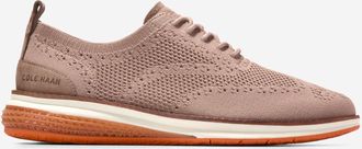 Cole Haan Mens Øriginal Grand Energyweave Stitchlite Wingtip Oxford Shoes - Beige Size 10.5