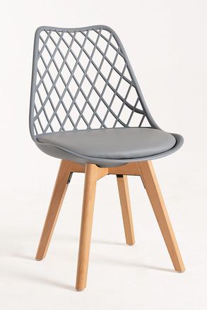 Regalos Miguel Regalos Miguel - Packs Sillas Comedor - Pack 6 Sillas Mima - Gris Claro