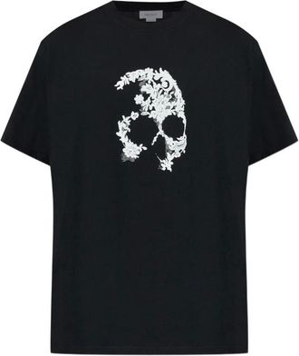 Alexander McQueen Hombre, Camisetas, Negro, Talla: S