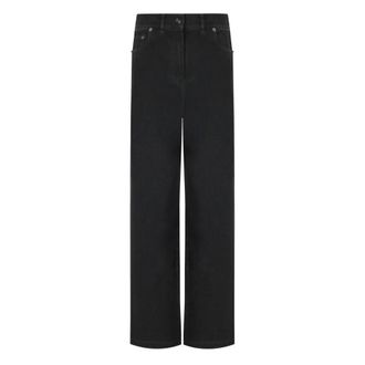 Max Mara Gelato Jeans - female - Max Mara - Wide Jeans - Black - XS - Jeans