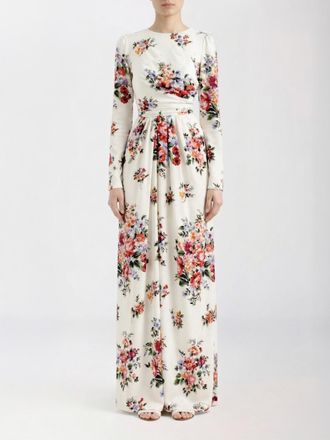 Dolce & Gabbana Abito in seta floreale