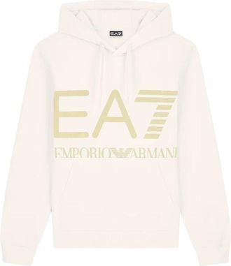 Emporio Armani Felpa Logo Series - - Sweatshirts & Hoodies - Uomo - Beige - L