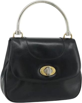 Gucci Pre-owned Handbags, female, Black, Size: ONE SIZE Pre-owned Vintage Hand Bag