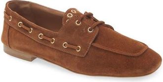 Cordani Andee Boat Shoe in Cuoio Suede at Nordstrom, Size 5.5Us