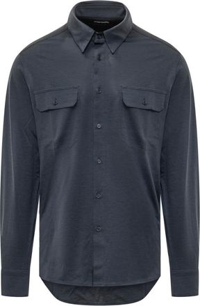 Tom Ford Dark Blue Regular Shirt