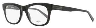 Ermenegildo Zegna Mens Thin Profile Eyeglasses EZ5283 001 Black 53mm