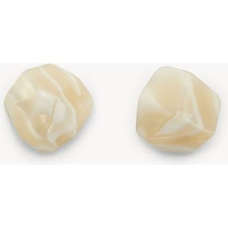 Machete Jewelry Mini Sculpture Studs in Ivory at Nordstrom