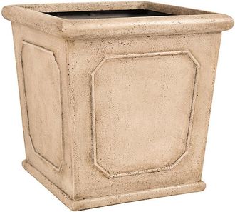 Ballard Designs Rodin Square Planter - Terra Cotta, Medium - Ballard Designs