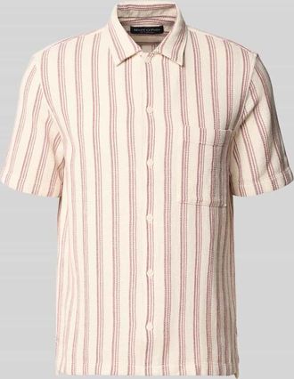 Marc O'Polo Regular Fit Freizeithemd aus reiner Baumwolle Modell CAMP in Weiss, Gr&ouml;&szlig;e XXXL