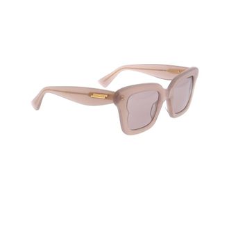 Bottega Veneta Sofia Ribbon Butterfly Zonnebril - unisex - Accessoires - Roze - Maat: ONE Size Polyamide