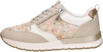 Tamaris Sneakers Laag - Dames - Sneakers - Beige - 41 EU - Schoenen
