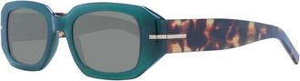 HUGO BOSS Square Zonnebril - Dames - Zonnebrillen - Groen - ONE Size - Accessoires