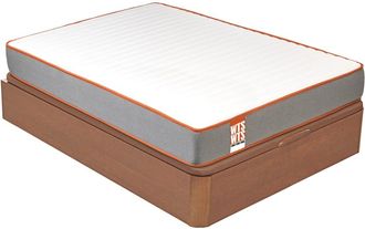 What The Sleep Colch&oacute;n 150x190cm y canap&eacute; WTS Funk Cerezo 24cm Montaje incl