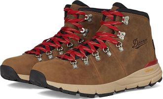 Danner Mountain 600 Leaf Mens Shoes Leaf/Grizzly Brown/Rhodo Red : 8.5 D - Medium, Leather