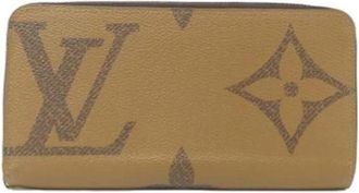 Louis Vuitton Pre-owned Canvas wallets - unisex - Vintage Accessoires - Bruin - ONE Size - Vintage
