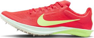 Nike Mens Dragonfly 2 Track & Field Distance Spikes in Red | FD8413-600