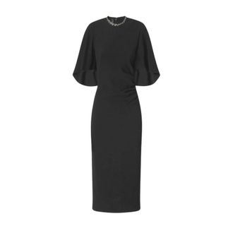 Pinko Pinko, Kleedjes, Dames, Zwart, L, Pinko - Jurken > Damesjurken > Midi-jurken