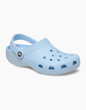 Crocs Womens Classic Womens Mules - Blue - Size: 7