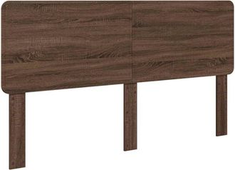 vidaXL Cabecero Roble Marr&oacute;n 200 Cm Madera Contrachapada Vidaxl